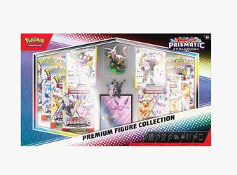 Pokémon prismatic evolutions figure collection
