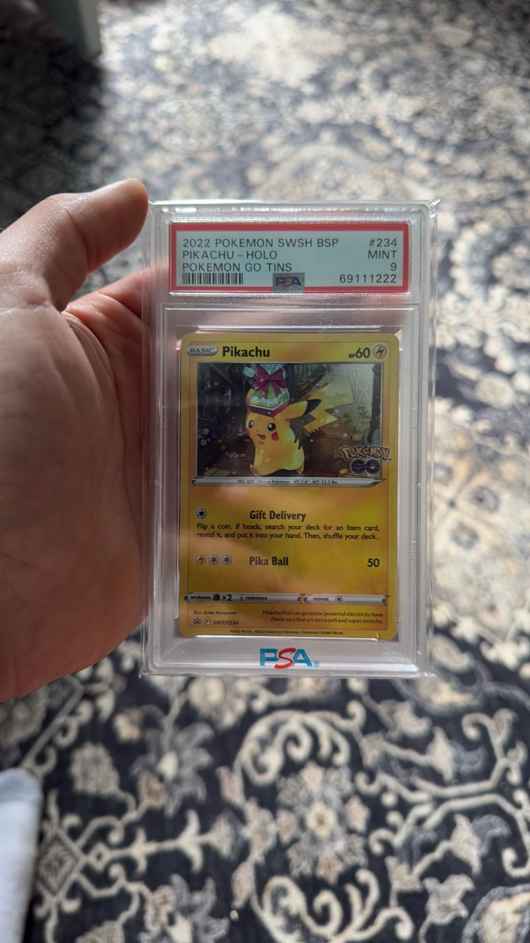 Pikachu PSA 9