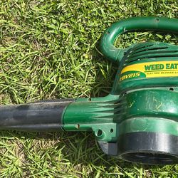 Weed Eater Electric Leaf Blower Lawn Garden Yard Grass