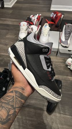 Black cement 3s sz 8.5 og box