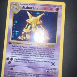 Alakazam 1st Edition Base Set