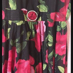 Beautiful Party Long Dress It New Only Size P6 Midum Only