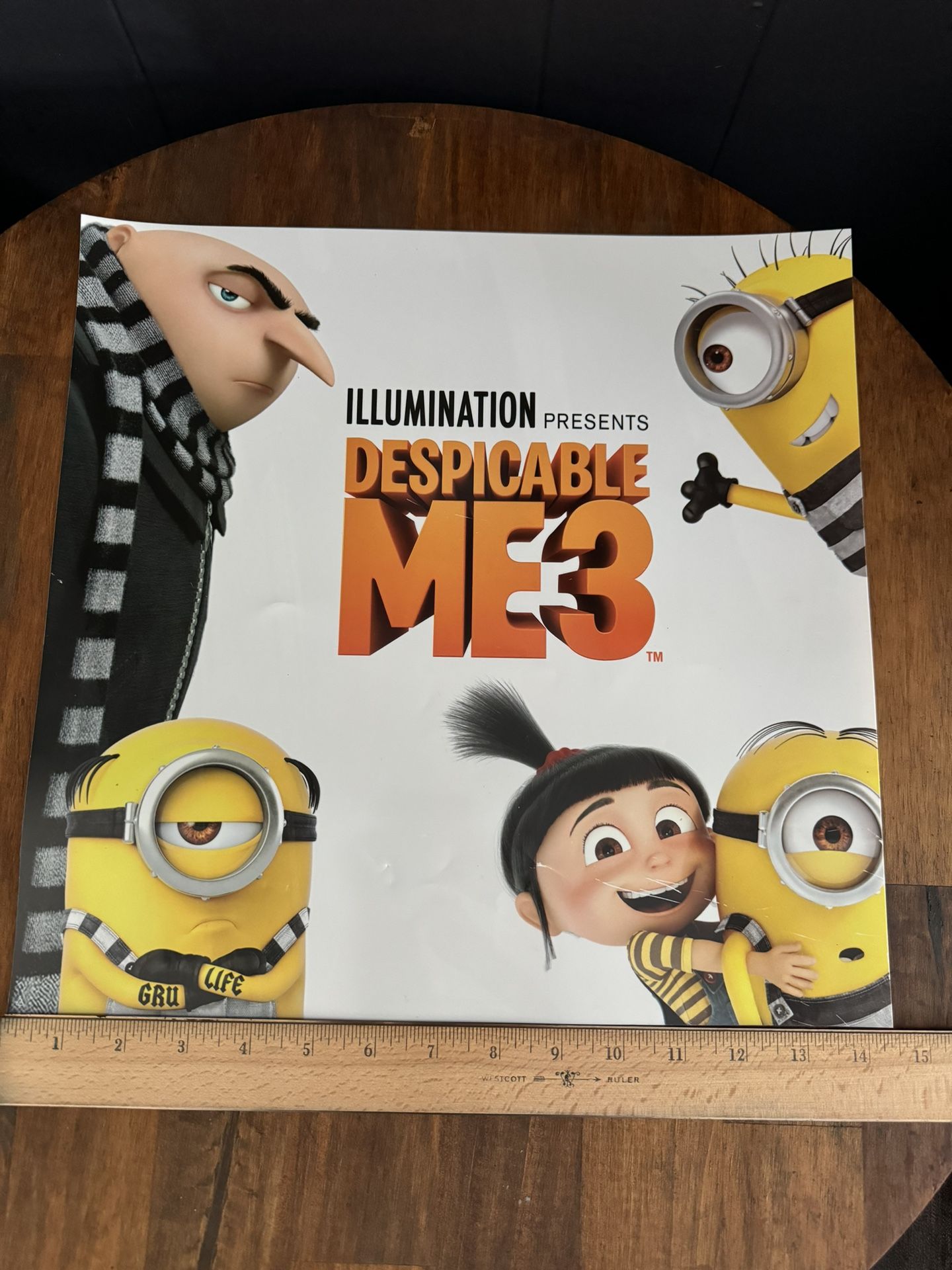 Despicable Me 3 Movie Poster - Fun Family Animation