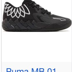 Puma Mb.01 Lo Team Colors Black Size 8.5