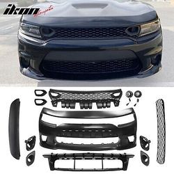 15-23 Dodge Charger Scat Pack SRT 392 Hellcat Front Bumper Cover W/ Foglight