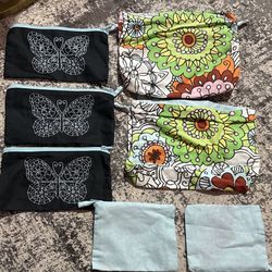 7 Cotton Pouches All New 