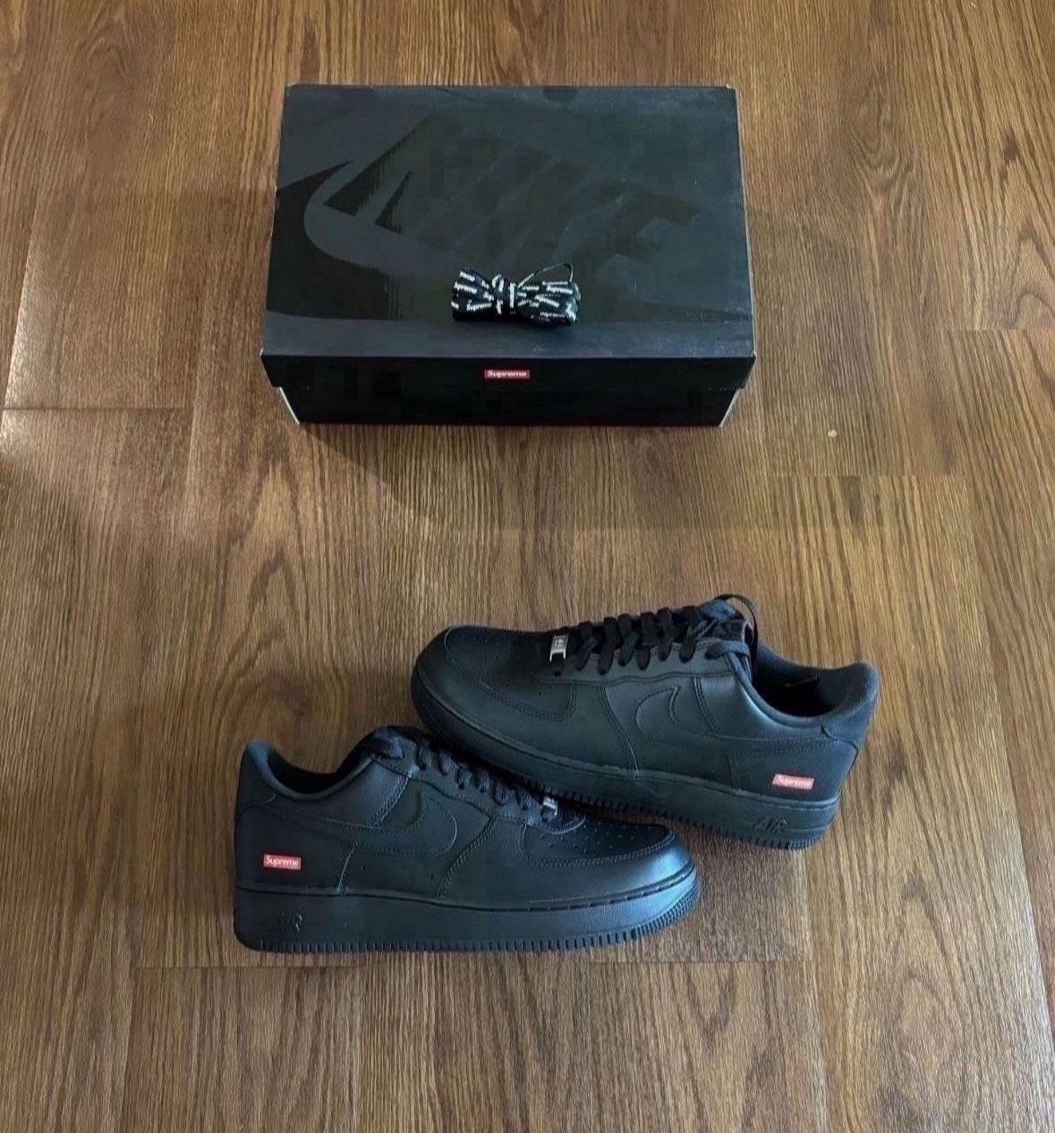 Air Force 1 Supreme Black