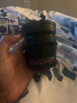 Rokinon 1.5/24mm lens