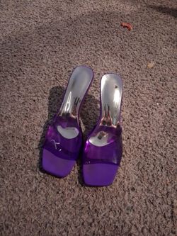 Purple heels