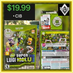 *CIB* New Super Luigi Bros (Nintendo Wii U)