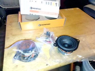Brand New Memphis Audio Since 1965, PRX27 2.75" Coaxial speaker Power Reference 15 Watts RMS Power 30 Watts Peak Power Each Tweeter