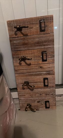 Wooden Key / Coat Holder  