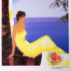 Emile Bellet, "Beaute Marine" – Signed seriolithograph