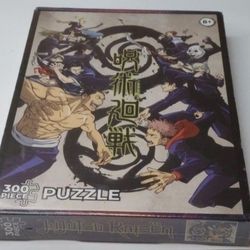Jujutsu Kaisen 300pc 13.78" x 19.69" Puzzle with Poster Item #2736 (2022)