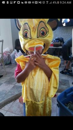 Disney The Lion King Simba costume