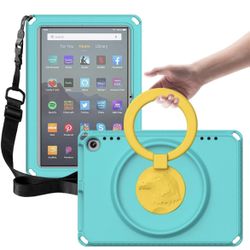   Brand: YEYOUCAI Tablet Accessories for Amazon Fire HD 8 2020 / HD 8 Plus 2022 EVA + PC Shockproof Tablet Case Without Waterproof FReg. Retail $24.99