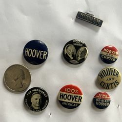Vintage Political Lapel Pins