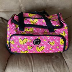 Girls Guess Travel Bag w/wheels