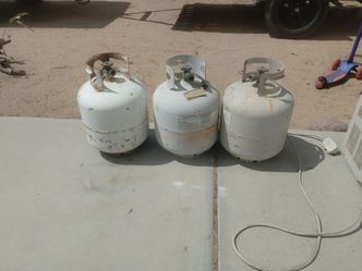 Propane tanks $15 each