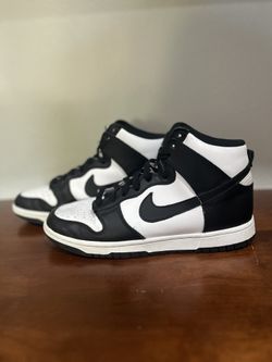 Panda highs nike black and white 