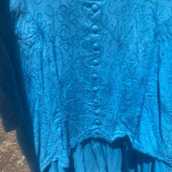 2xl Blue Dress  $10