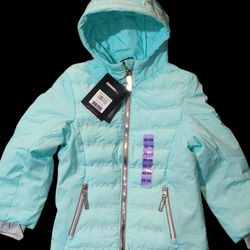 Gerry Youth Polyfill Jacket Size XS 5/6-Color ice cave teal