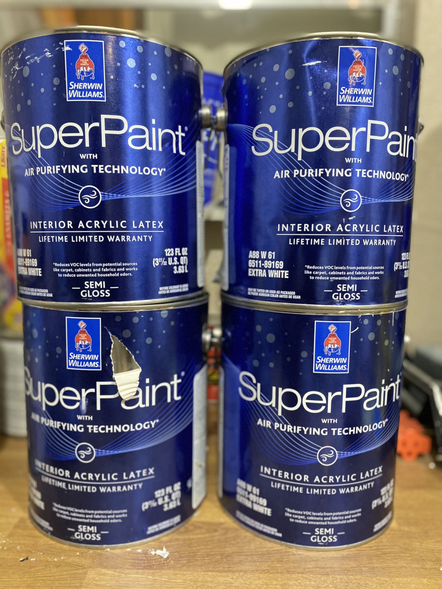 Interior SemiGloss Beige Paint. 4 Gallons. for Sale in Temple Terr, FL