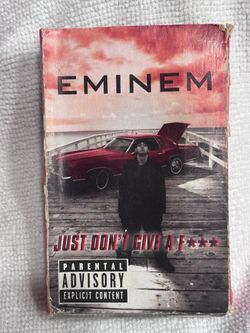 Eminem Just Don't Give a F*** Cassette Single