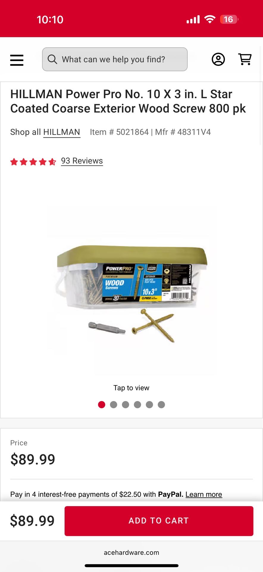 (Screws)3” Exterior Rated Framing Screws For Decks Or General Construction