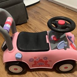 Radio Flyer Creativity Car, 3 in 1 Push Walker & Ride-on with Interactive Features