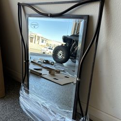 Mirror- Metal Frame