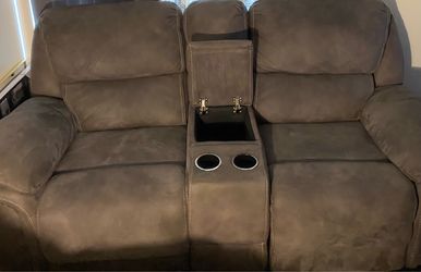 Electric Recliner 2 piece Sofa