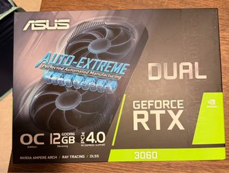 Geforce RTX 3060 OC 12GB graphics card