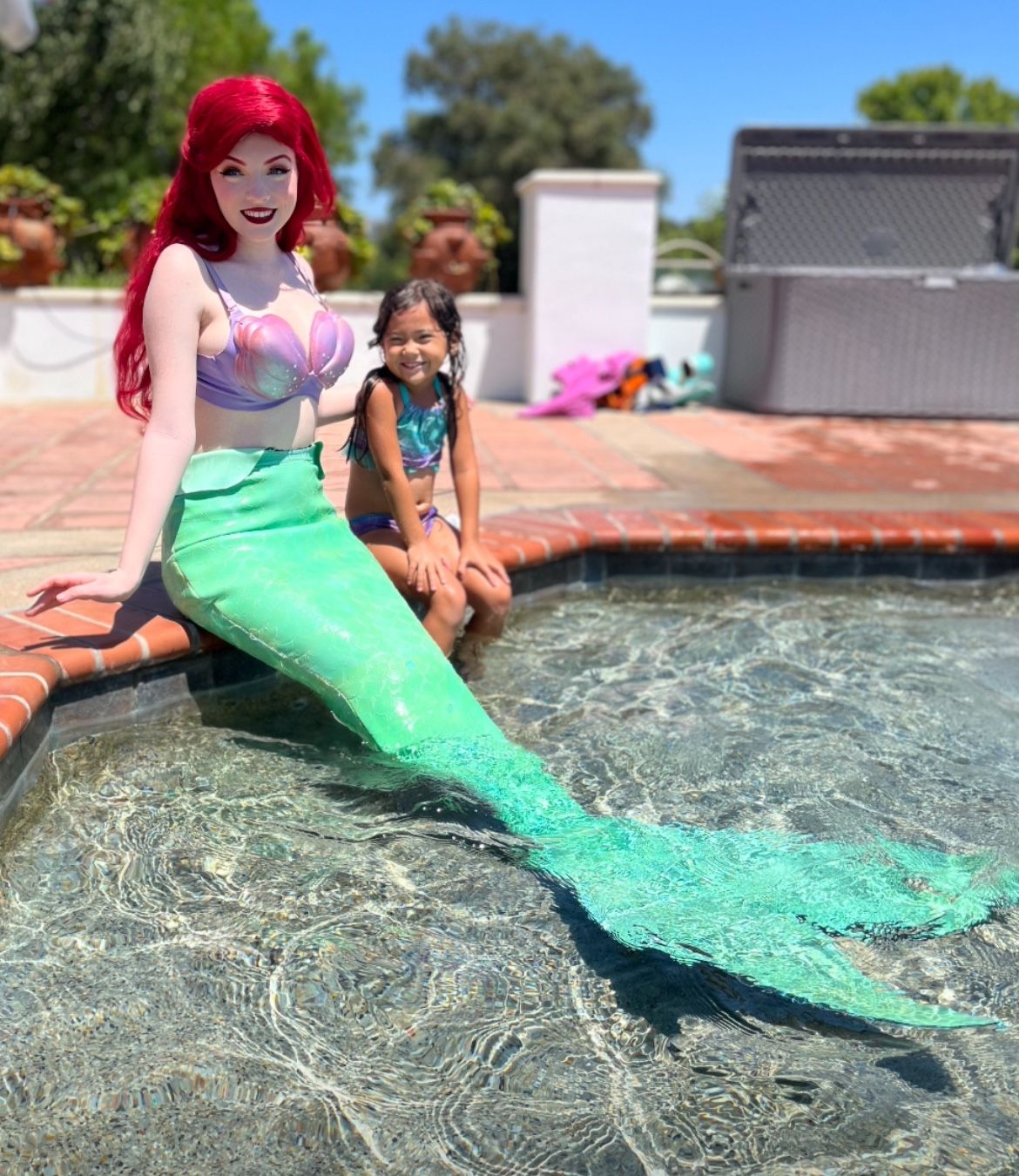 Ariel Little Mermaid Swimming Party