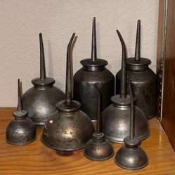 Antique Oil Can Collection