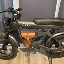 Electric motorcycle bicycle