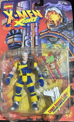 Marvel Toys 1995 X Men X Force Urban Assault Cable Toy Biz