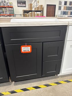 SALE VANITY BAÑO 30" negro