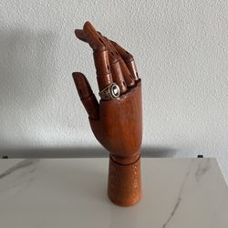 Wood hand