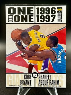 Kobe Bryant RC 1996-97 Upper Deck Collector's Choice One On One