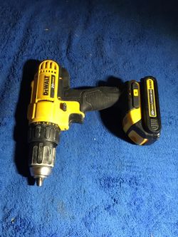 Dewalt 20V Drill with Battery! Only 50 tomorrow (Sat) 💥💥💥💥. Check my other Tool deals, many going up TONIGHT! ☀️☀️💸💸💸⌛️⌛️👍🏽👍🏽
