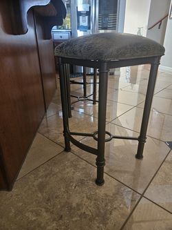 3 stools counter height. $45