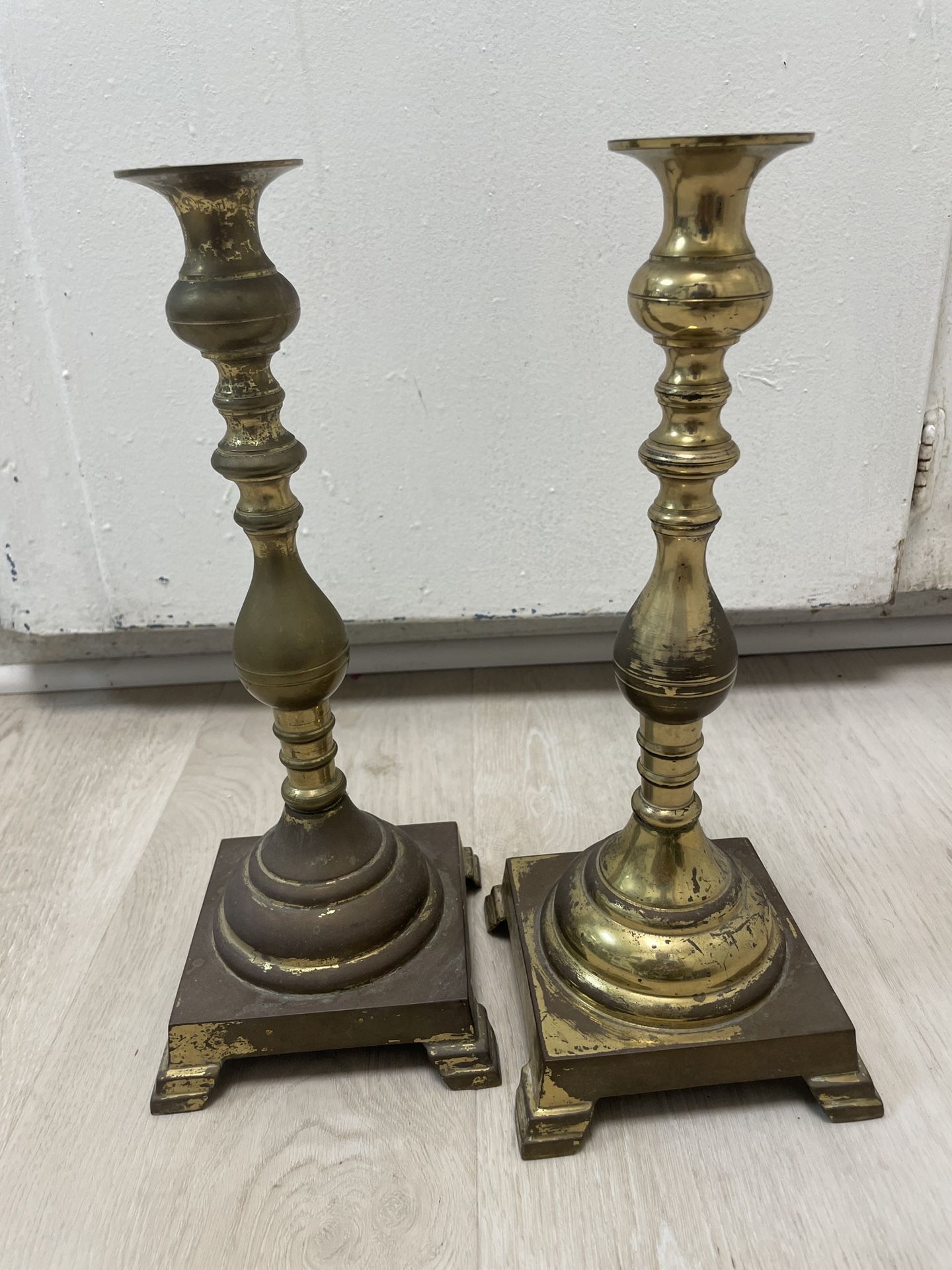 Brass candle stick holder