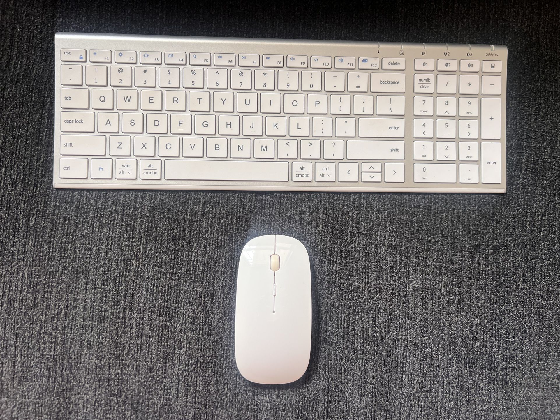 Wireless Apple Keyboard and Mouse Set