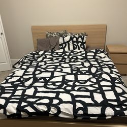 Bed Frame And Mattress 