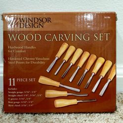 Wood Carving Set - 11 Piece Set