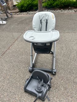Graco High Chair with removable booster seat