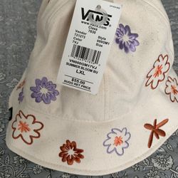 Vans Embroidered Bucket Hat NEW WITH TAGS