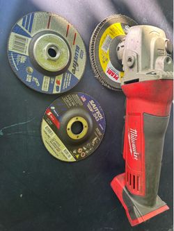 Milwaukee cordless grinder
