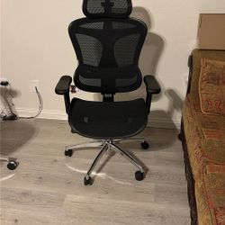 SIHOO Doro C300 Ergonomic Office Chair with Ultra Soft 3D Armrests, Dynamic Lumbar Support for Home Office Chair, Adjustable Backrest Desk Chair, Swiv